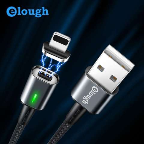 Top selling Elough magnetic charger cable for apple fast charging cable for iphone charger cable